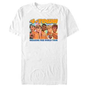 Men's Turning Red 4*Town '99 Australian Tour Badge T-Shirt - 1 of 4