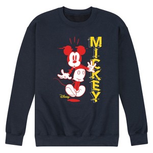 Men's - Disney - Mickey & Friends Graphic Fleece Sweatshirt - 1 of 4