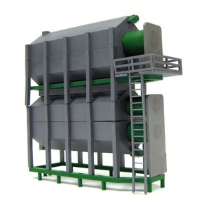 Standi Toys 1/64 Green and Gray Plastic 2 High Stationary Grain Dryer ST51 - 1 of 1
