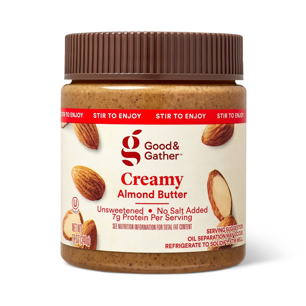 Creamy Almond Butter Stir to Enjoy - 12oz - Good & Gather™