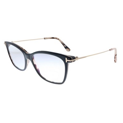 Tom Ford FT 5712-B 005 Womens Square Eyeglasses Pink Havana 50mm