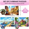 QUOKKA 100 Pieces Dementia Puzzles for Elderly - 3 SET Large Piece Puzzles for Seniors - 2 of 4