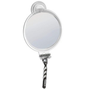 InterDesign 52120 Powerlock Suction Fog Free Mirror, Clear - 1 of 1