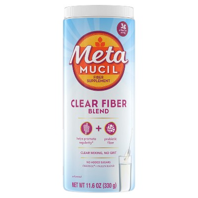 Metamucil Clear Digestive Fiber Blend - 11.6oz/75 Dose