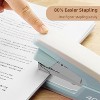 Deli Effortless Desktop Stapler, Heavy Duty Stapler, 40-50 Sheet Capacity, One Finger, includes Staples & Staple Remover - 2 of 4