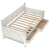 Twin Size Wooden Rustic Casual Style Daybed for Bedroom - 4 of 4