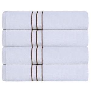 Premium Cotton Solid Plush Heavyweight Hotel Luxury Towel Set by Blue Nile Mills - 1 of 4