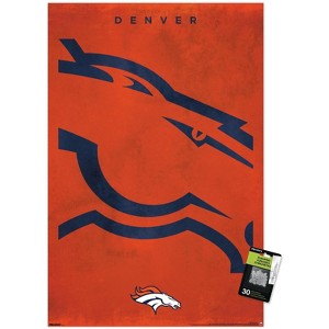 Trends International NFL Denver Broncos - Logo 25 Unframed Wall Poster Prints - 1 of 4