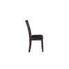 New Classic Furniture, Furniture Gia Solid Wood Dining Chairs in Ebony Black (Set of 2) - 4 of 4