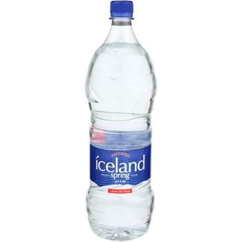 Iceland Spring Natural Spring Water - Pack of 12 - 50.7 fl oz
