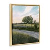 Stupell Industries Rural Grasslands Lone Country Tree Clear Sky Floating Frame Canvas Art - 2 of 4