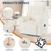 Power Lift Recliner Chair,Heat and Massage,Electric Lift Plush Recliner with Soft Padded Seat - 4 of 4