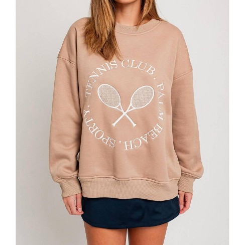 Women's Palm Beach Tennis Club Sweatshirt - LE LIS - image 1 of 4