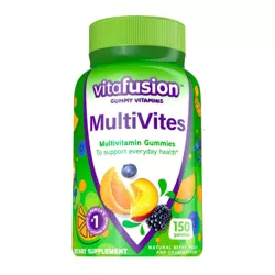 Vitafusion MultiVites Vitamin Gummies - Berry, Peach & Orange - 150ct