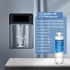 Waterdrop ADQ36006101 Replacement for LG LT700P Refrigerator Water Filter,3 Filters - 3 of 4