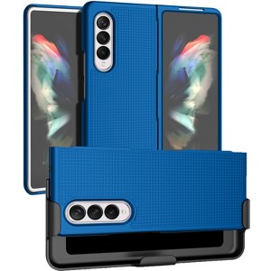 Nakedcellphone Slim Case and Belt Clip Holster Combo for Samsung Galaxy Z Fold 3 (SM-F926, 2021) - 1 of 4