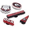 Crocs Jibbitz University of Georgia Sports Shoe Charms 5pk - 2 of 4