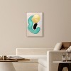Art Remedy Abstract Earring Contemporary Shapes Abstract Wall Art Framed - 2 of 4