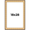 PosterPalooza | Traditional Gold Picture Frame - UV Acrylic, Foam Board Backing, Hanging Hardware - 2 of 4