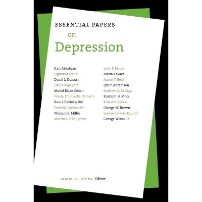 Essential Papers On Depression - (essential Papers On Psychoanalysis ...