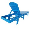 WestinTrends Dylan Adirondack Poly Reclining Chaise Lounge - 4 of 4