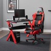 High Back Ergonomic Gamer/Office Chair Red/Black - SD Gaming - 2 of 4