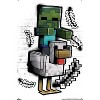 Trends International Minecraft: Metro Art - Chicken Jockey Unframed Wall Poster Prints - 4 of 4