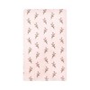 Hudson Baby Infant Girl Cotton Flannel Burp Cloths, Soft Painted Floral 10 Pack, One Size - 4 of 4