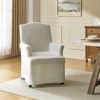 Arnold dining chair with roll arms|ARTFUL LIVING DESIGN - 3 of 4