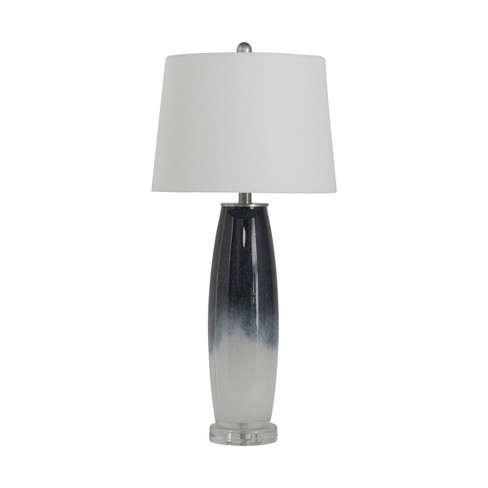 Lustre ombre deals glass table lamp