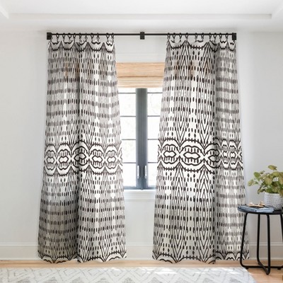 Holli Zollinger Jai Dotted Single Panel Sheer Window Curtain - Deny Designs