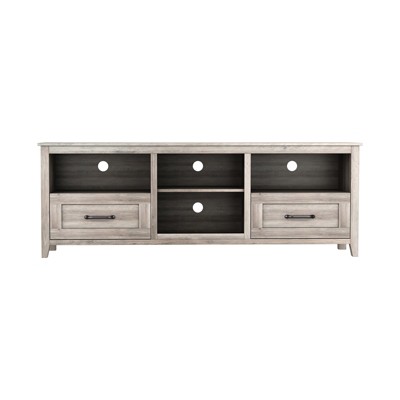 70.08 Inch Length TV Stand for Living Room and Bedroom, with 2 Drawers and 4 High-Capacity Storage Compartment