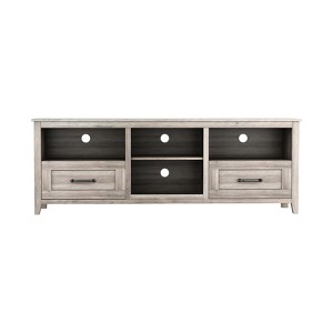 70.08 Inch Length TV Stand for Living Room and Bedroom, with 2 Drawers and 4 High-Capacity Storage Compartment - 1 of 4