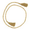 Saro Lifestyle Decorative Garland With Wood Bead Design - 2 of 4