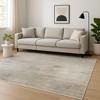 HomeRoots 8' X 10' Beige Abstract Hand Knotted Area Rug - 2 of 4