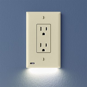 SnapPower GuideLight 2 PLUS Wall Plate Night Light - 1 Pack - 1 of 4