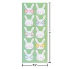 8ct Easter Stickers Pastel: Carlton Cards, 8 Sheets, 6"x4", Easter Egg Theme, No Choking Hazard - 4 of 4
