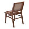 UPTIOT 2-person Indoor Wooden Chairs Brown - 3 of 4