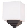 Franklin Iron Works Light Tree Rustic Torchiere Floor Lamp 72 1/2" Tall Bronze Iron 4-Light White Glass Shade Living Room Bedroom Office House Home - 3 of 4