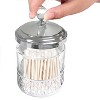 Popular Bath Popular Home Mesh Cotton Jar Silver : Microfiber, Machine Washable, Non-Slip Backing - 3 of 4