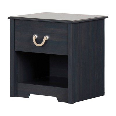 Navali 1-Drawer Nightstand Blueberry  - South Shore