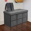 Sorbus collapsible folding chest for entryway, bedroom, etc - 3 of 4