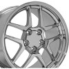 OE Wheels LLC CV04-17095-5475-54C Chrome Wheel Painted (17 x 9.5 inches /5 x 120 mm, 54 mm Offset) - 3 of 3