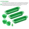 Unique Bargains Plastic Single Coil Switch Tip Pick-Up Covers Set - 4 of 4
