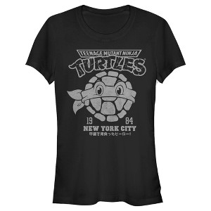 Juniors Womens Teenage Mutant Ninja Turtles New York City Logo T-Shirt - 1 of 4