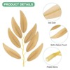 Unique Bargains Artificial Willow Leaves 100 Pcs - 2 of 4