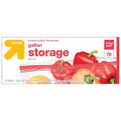 Gallon Storage Bags - 75ct - up & up™