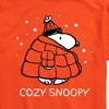 Men's - Peanuts - Cozy Snoopy Short Sleeve Graphic T-Shirt - 2 of 4