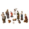 Kurt Adler 15-Inch Resin Nativity Table Piece Set Of 11 Pieces - 4 of 4