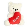 Aurora Small Beary Sweet Bear Valentine Heartwarming Stuffed Animal Icing Sugar 8.5" - 2 of 4